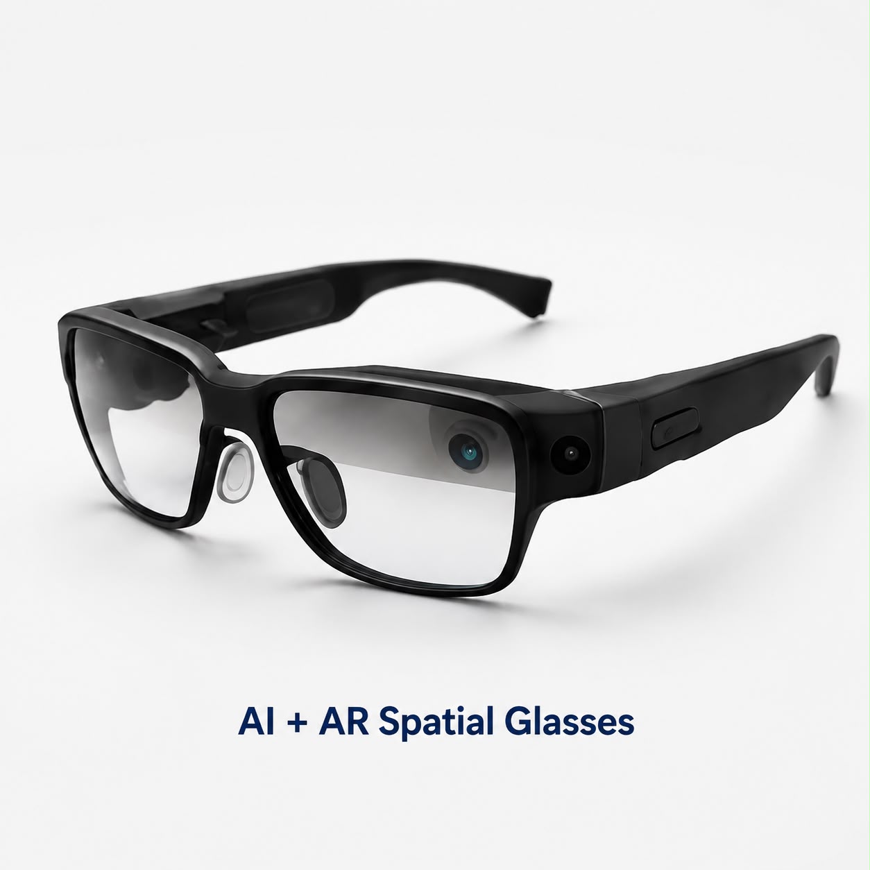 AI + AR Spatial Glasses