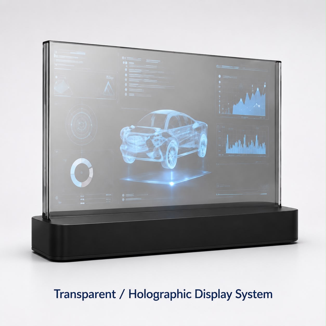 Transparent Holographic Display